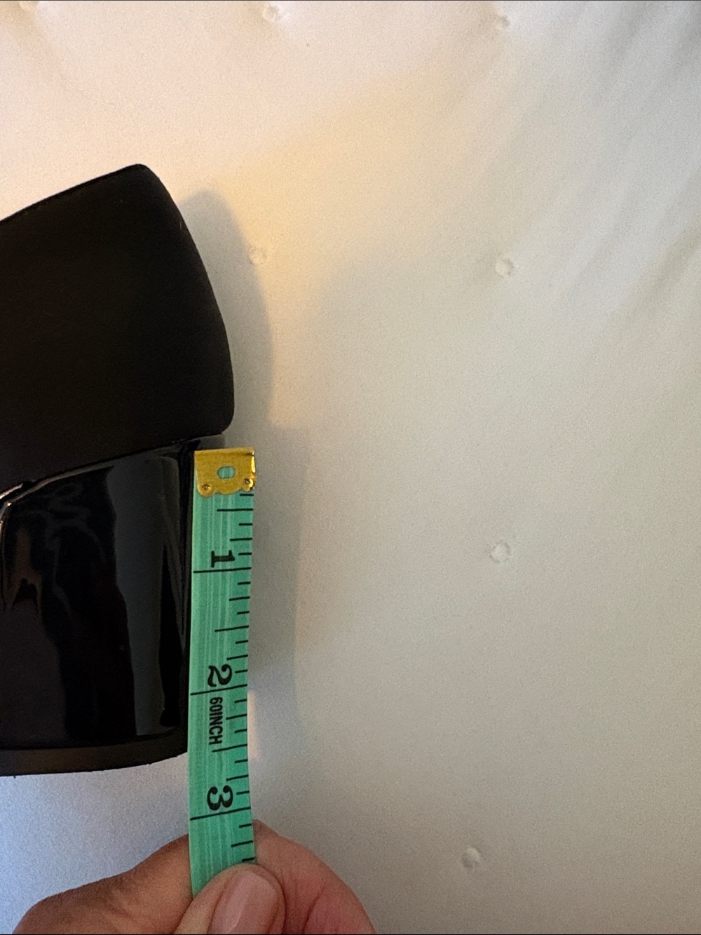 Anne Klein “I flex” Black Square-Toe Loafers with Decorative Buckle - Picture 12 of 12